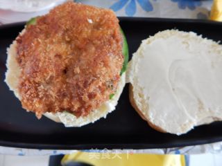 生菜双层猪肉汉堡的做法步骤：16