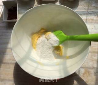 咖啡豆豆饼干的做法步骤：2