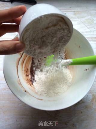 咖啡豆豆饼干的做法步骤：6