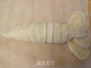 趣味龙虾面包的做法步骤：7