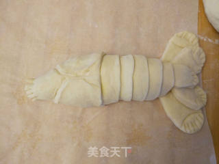 趣味龙虾面包的做法步骤：8