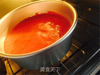红丝绒裸蛋糕的做法步骤：6