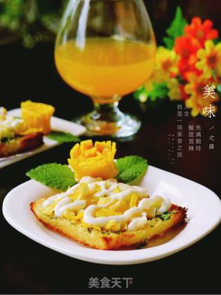 蒜香营养吐司片的做法步骤：11