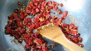 辣子牛蛙的做法步骤：6