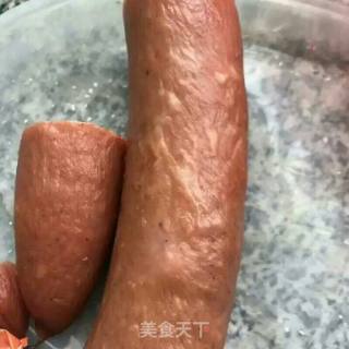开花火腿的做法步骤：1