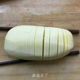 开花火腿的做法步骤：2