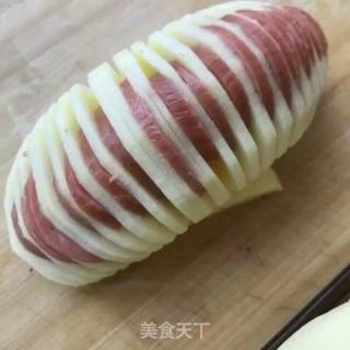 开花火腿的做法步骤：3