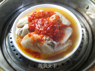 蒜蓉辣椒酱蒸中翅的做法步骤：11