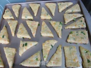 切达香葱司康的做法步骤：11