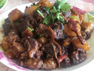 牛腩炖土豆的做法步骤：19