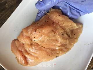 香烤鸡胸肉的做法步骤：3