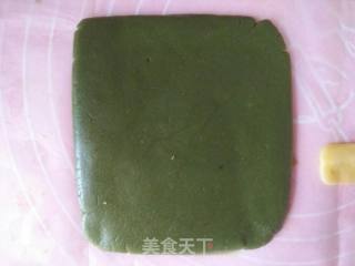 抹茶兔兔曲奇的做法步骤：7