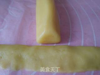 抹茶兔兔曲奇的做法步骤：8