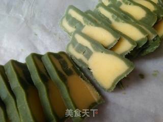 抹茶兔兔曲奇的做法步骤：12