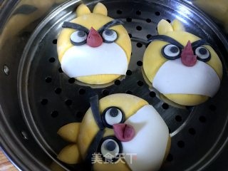 愤怒的小鸟馒头的做法步骤：21
