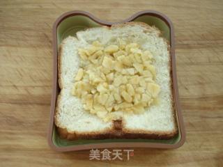 香蕉口袋三明治的做法步骤：3