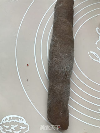 可可麻薯软欧的做法步骤：8