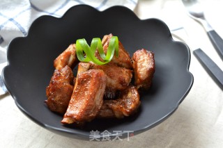 香烤黑胡椒排骨的做法步骤：9