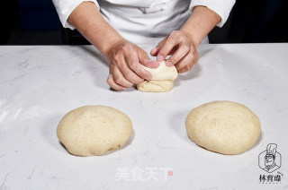 【健康无添加面包】芒种麦香面包的做法步骤：4