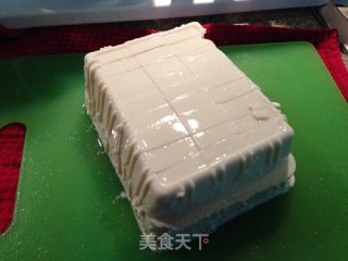 潮白黑鱼片烧豆腐的做法步骤：4