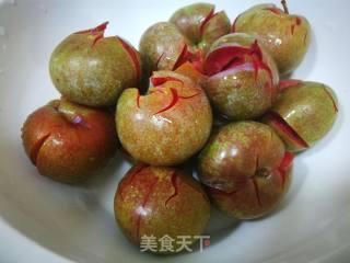 腌李果的做法步骤：3
