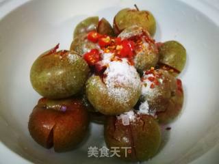 腌李果的做法步骤：4