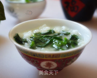 美目菠菜粥的做法步骤：6