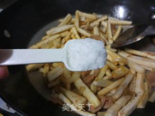 洋葱肉片烧茄子的做法步骤：7