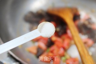 木耳番茄炒鸡蛋的做法步骤：12
