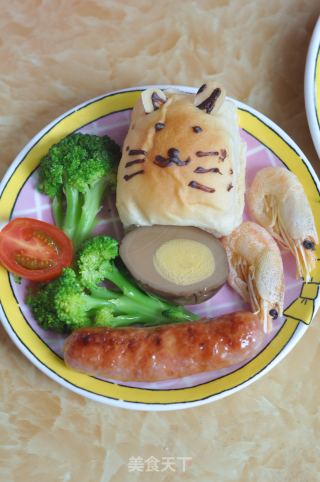童趣早餐盘的做法步骤：5