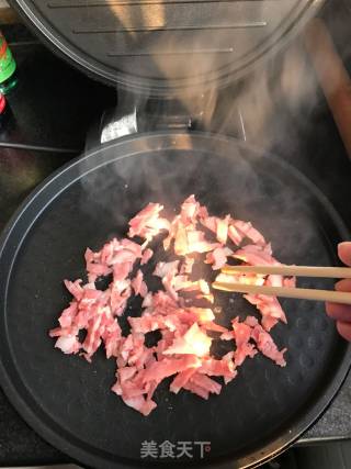 培根手抓饼的做法步骤：3