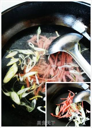 醋椒豆腐的做法步骤：2
