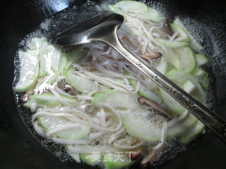 香菇夜开花汤面的做法步骤：5