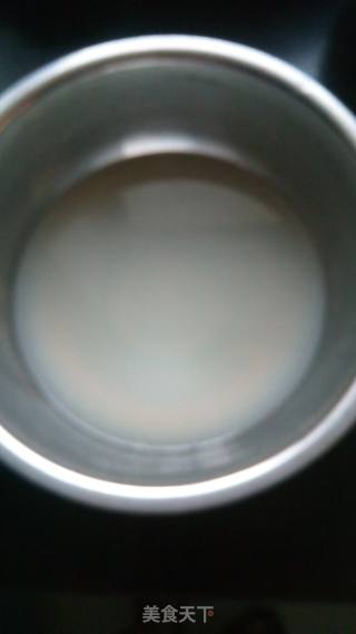 金沙海贝烩豆腐的做法步骤：2