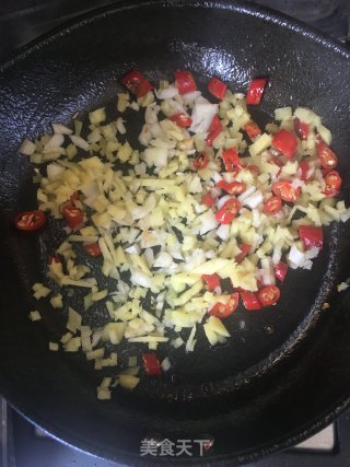 肉片锅巴的做法步骤：7