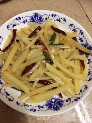 酸辣土豆丝的做法步骤：5