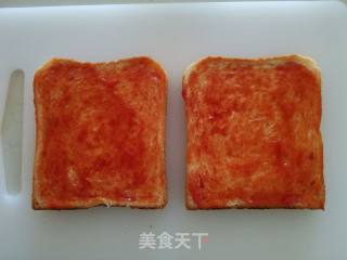 彩虹吐司披萨的做法步骤：2
