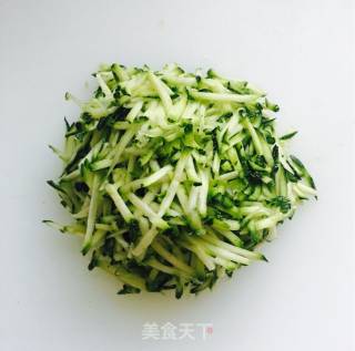 茭瓜饼的做法步骤：2