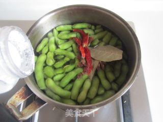 盐水毛豆的做法步骤：5