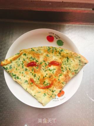 韭菜鸡蛋饼的做法步骤：6