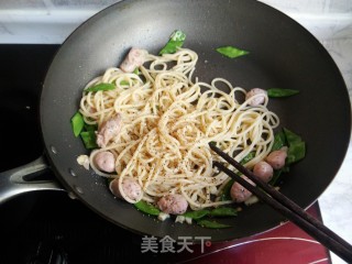 蒜香黑椒意面的做法步骤：10
