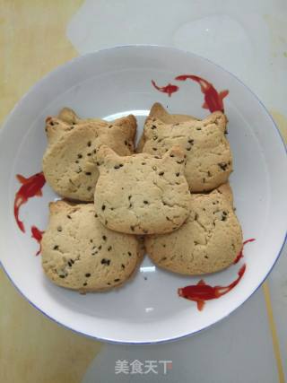 芝麻饼干的做法步骤：6