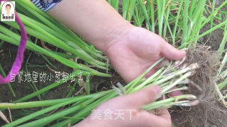 自家的小葱拌着吃最好吃！的做法步骤：1