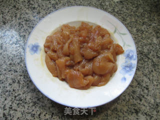 梅豆炒鸡胸肉的做法步骤：8