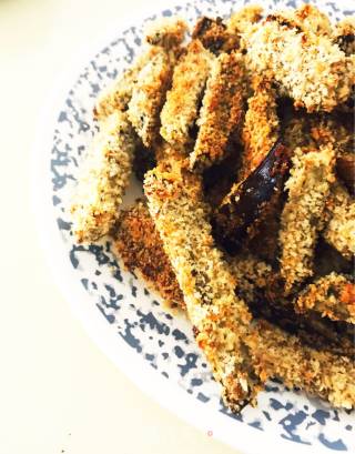茄子君的101种吃法——酥脆烤茄条的做法步骤：5