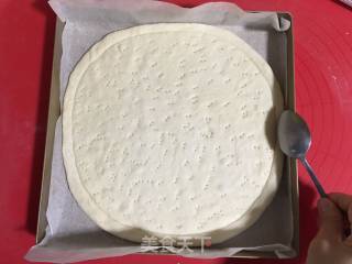 牛肉丸披萨的做法步骤：5