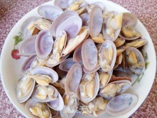 爆炒花甲的做法步骤：7