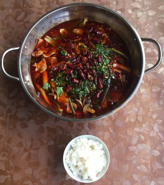 新派冒菜麻辣烫小火锅三合一的做法步骤：11
