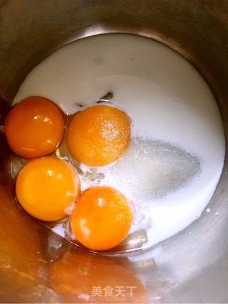 芒果慕斯蛋糕的做法步骤：2