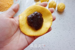 香酥甜糯南瓜饼的做法步骤：6